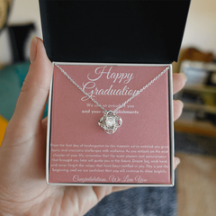 Graduation Gift For Daughter or Granddaughter - Love Knot Necklace