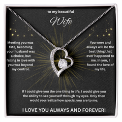 To My Beautiful Wife - I love You Forever